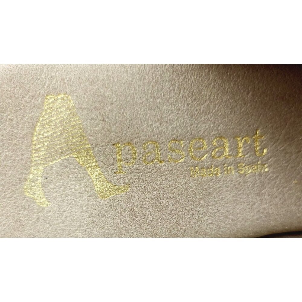 Anthropologie Paseart Tan Cross Band Suede Espadrilles -‎ Size 38 - Picture 2 of 7
